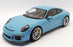 Minichamps 1/12 Scale 125 066325 Porsche 911 R 2016 - Gulf Blue