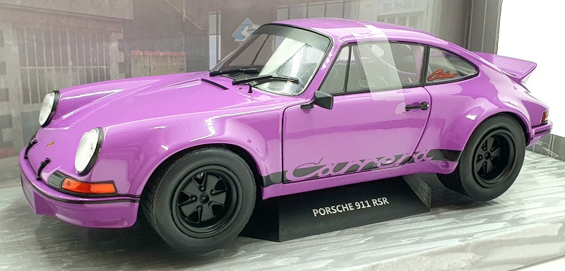 Solido 1/18 Scale Diecast S1801114 - Porsche 911 RSR 1973 - Purple SF