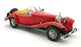 Franklin Mint 1/24 Scale 29122E - 1935 Mercedes Benz 500K Special R/ster - Red