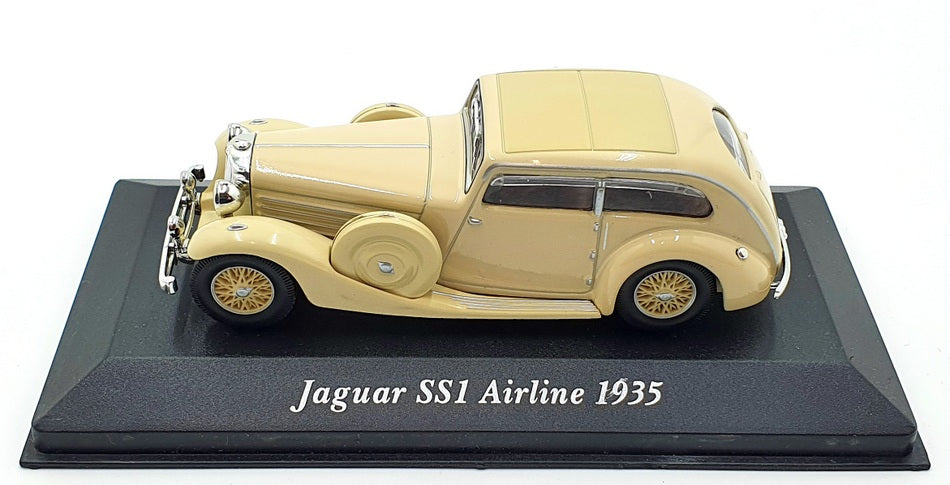 Altaya 1/43 Scale Diecast AL25122C - 1935 Jaguar SS1 Airline - Ivory