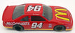 Racing Champions 1/24 Scale 09050 - 1994 Stock Car Ford #94 Nascar - Red