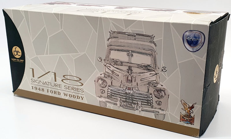 Lucky 1/18 Scale LDC20028BK - 1948 Ford Woody - Black