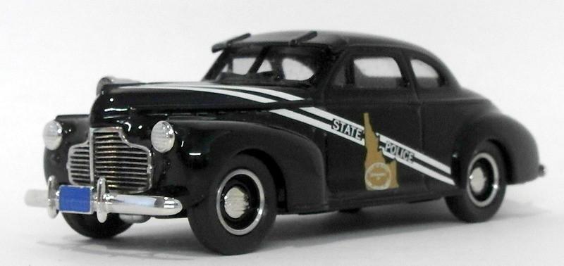 Durham 1/43 Scale DUR 36  - 1941 Ford Deluxe Coupe Idaho State Police Car