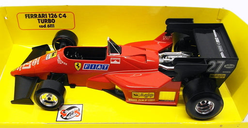 Burago 1/24 Scale Diecast Model Car 6111 - F1 Ferrari 126 C4 Turbo #27