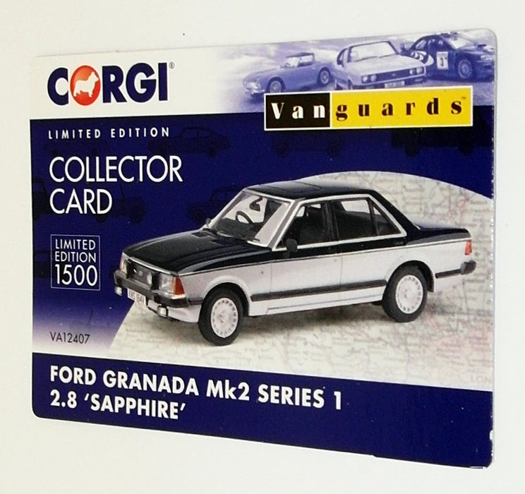 Vanguards 1/43 Scale Model Car VA12407 - Ford Granada Mk2 Series 1 2.8 Sapphire