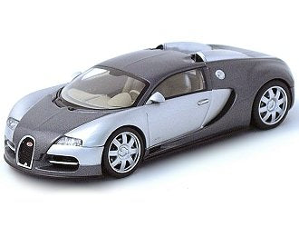 Autoart 1/43 Scale Diecast 50902 - Bugatti EB 16.4 Veyron - 2-Tone Grey