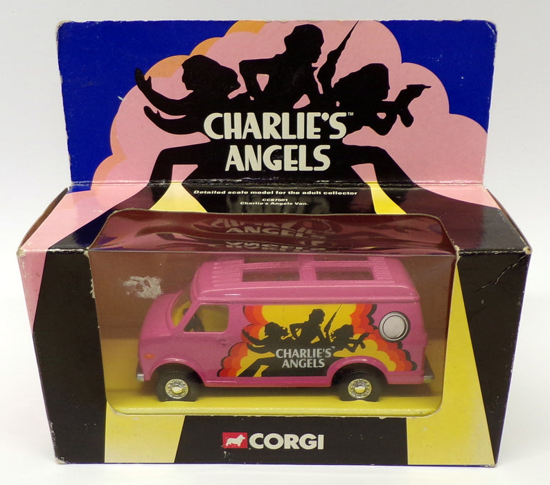 Corgi 1/36 Scale Diecast - CC87501 Charlie's Angels Van pink