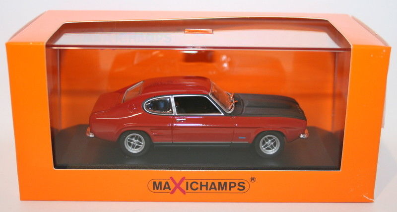 Maxichamps 1/43 Scale Diecast 940 085801 Ford Capri MK1 1969 - Red