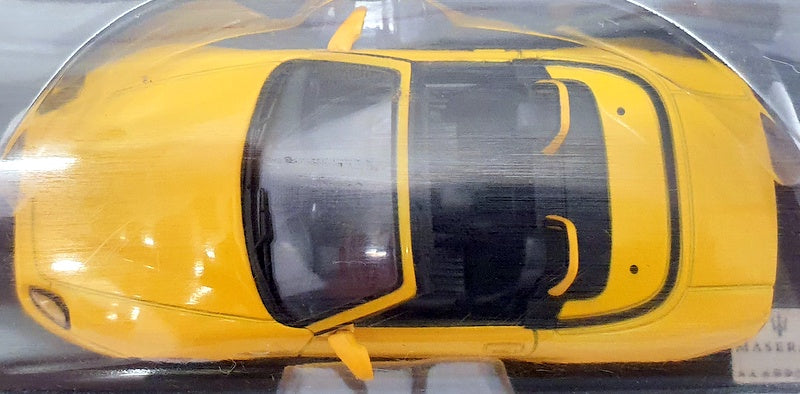Altaya 1/43 Scale Model Car Al2603A - 2001 Maserati Spyder GT - Yellow