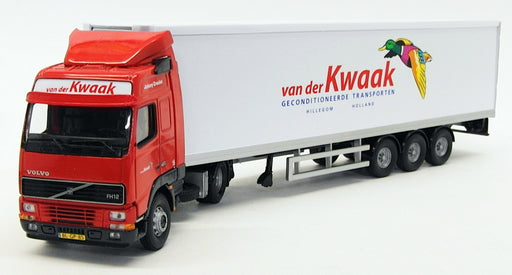 Corgi 1/50 Scale Truck CC12419 - Volvo FH Fridge Trailer - Van Der Kwaak