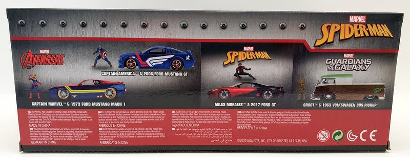 Marvel Miles Morales 2017 Ford GT – 1:24 Schaal – Modelauto Met Openende Delen – Officiële Licentie – Voor 8+ Jaar