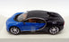 Maisto 1/24 Scale Model Car 31514 - Bugatti Chiron - Blue/Black