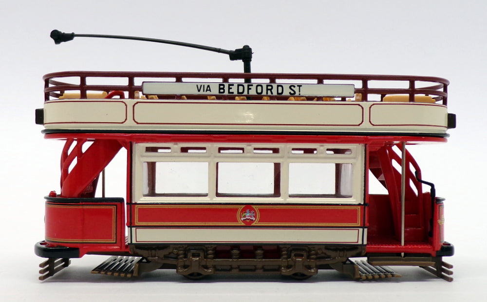 Corgi 1/76 Scale Diecast CC25201 - Double Deck Open Top Tram - Belfast