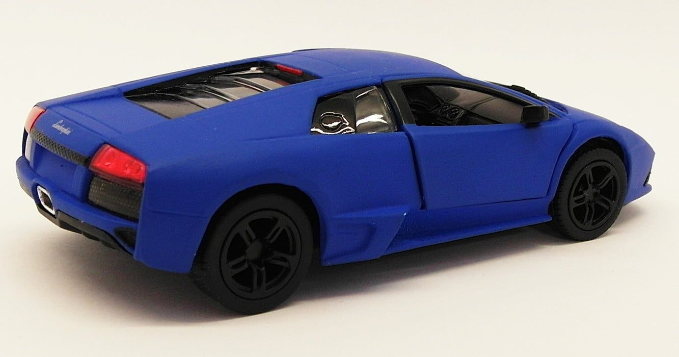 Lamborghini Murcielago LP640 Blue - Kinsmart Pull Back & Go Metal Model Car
