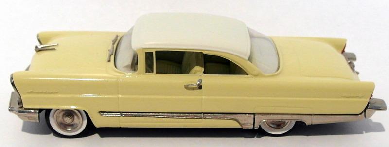 Brooklin 1/43 Scale BRK99  - 1956 Lincoln Premier 2Dr Yellow/White