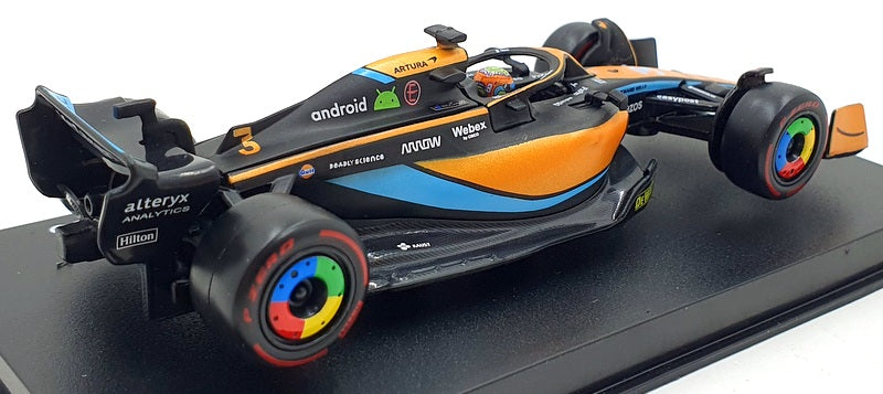 Burago 1/43 Scale 18-38064R - F1 McLaren MCL36 2022 D.Ricciardo #3