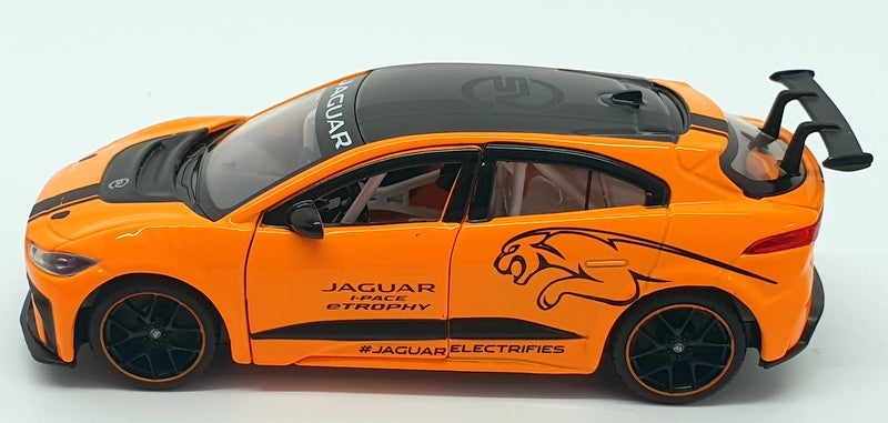 Tayumo 1/36 Scale Pull Back & Go 36100024 - Jaguar I-Pace e Trophy - Orange