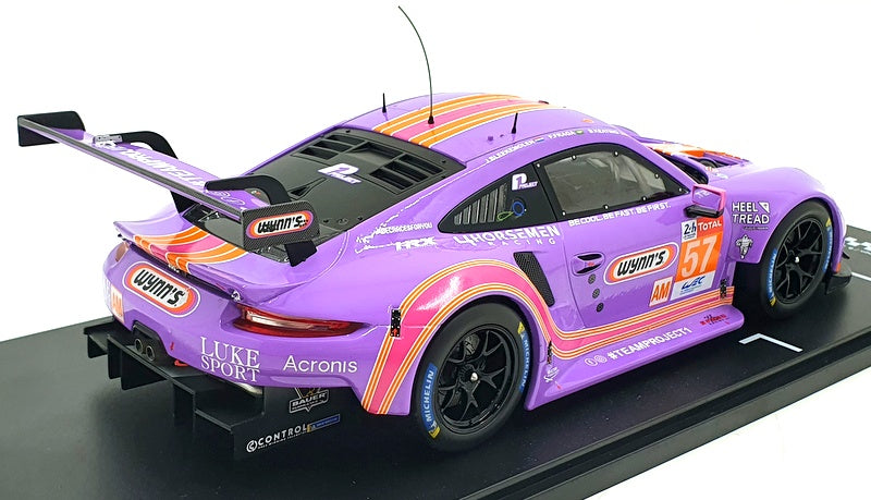 Ixo 1/18 Scale Diecast LEGT18060 - Porsche 911 RSR 24H Le Mans Bleekemolen #57