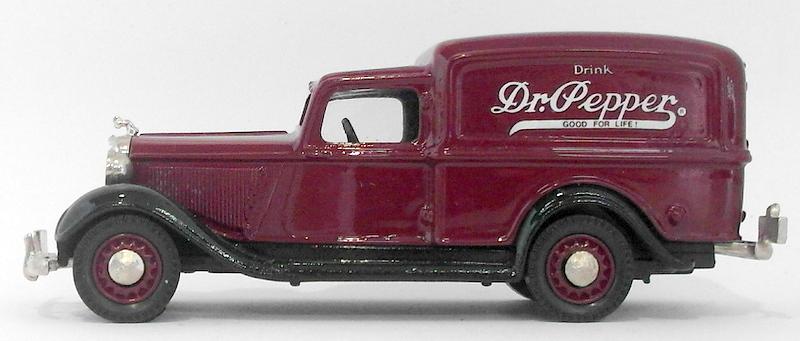Brooklin 1/43 Scale BRK16 023  - 1935 Dodge Van Dr. Pepper Maroon