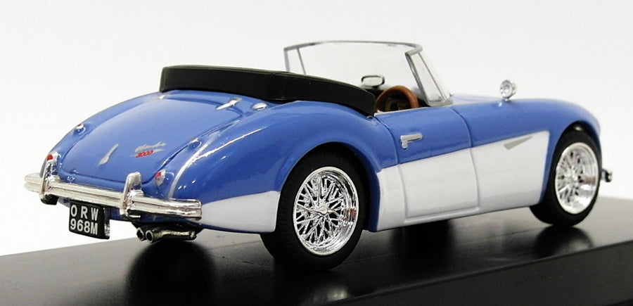 Edison Giocattoli 1/43 Scale 870121 - 1964 Austin Healey 3000 MkIII Blue/White