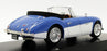 Edison Giocattoli 1/43 Scale 870121 - 1964 Austin Healey 3000 MkIII Blue/White