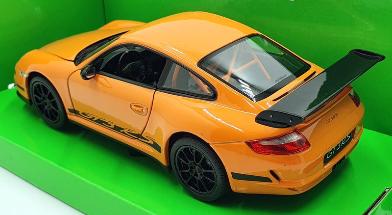 Welly 1/24-27 Scale Model Car 22495W - 1997 Porsche 911 GT3 RS - Orange