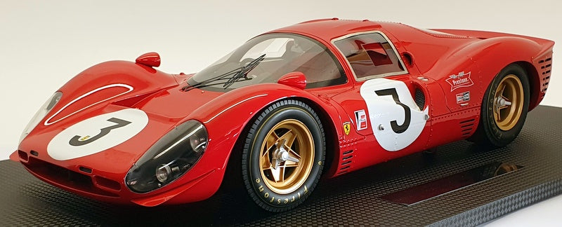 GP Replicas 1/12 Scale Model Car GP12 09A - 1967 Ferrari 330 P4 #3 Winner 1000km