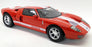 Motormax 1/12 Scale Diecast 73001 - Ford GT Concept Red White Stripes