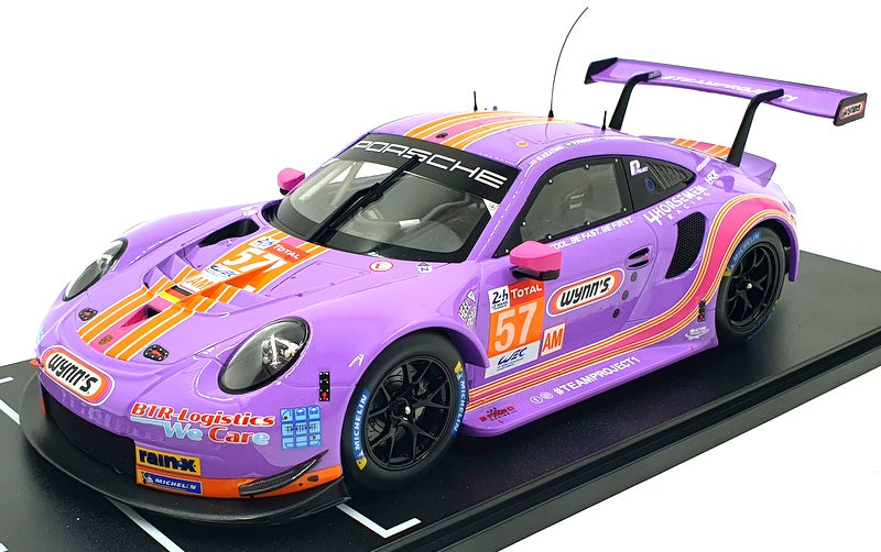 Ixo 1/18 Scale Diecast LEGT18060 - Porsche 911 RSR 24H Le Mans Bleekemolen #57