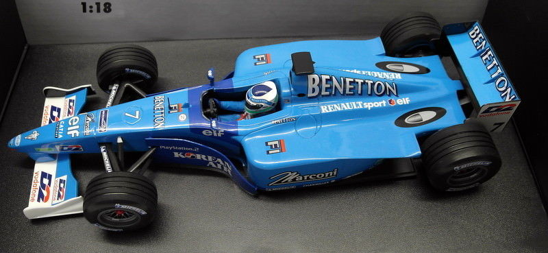 Minichamps 1/18 Scale 180 010097 Benetton Renault Sport Showcar 2001 Fisichella
