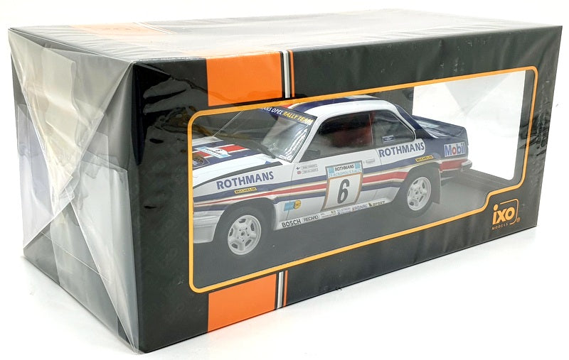 Ixo 1/18 Scale Diecast 18RMC097B - Opel Ascona 400 #6 Acropolis 1982 Toivonen