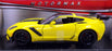Motor Max 1/24 Scale 79356 - 2019 Chevrolet Corvette ZR1 - Yellow