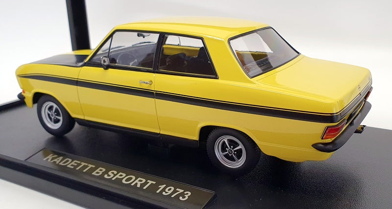 KK Scale 1/18 Scale Diecast KKDC180641 - 1973 Opel Kadett B Sport - Yellow