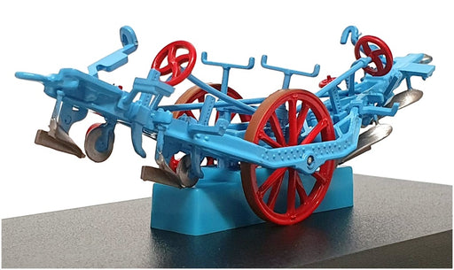 Oxford Diecast 1/76 Scale 76PL001 - Fowler Plough - Blue/Red