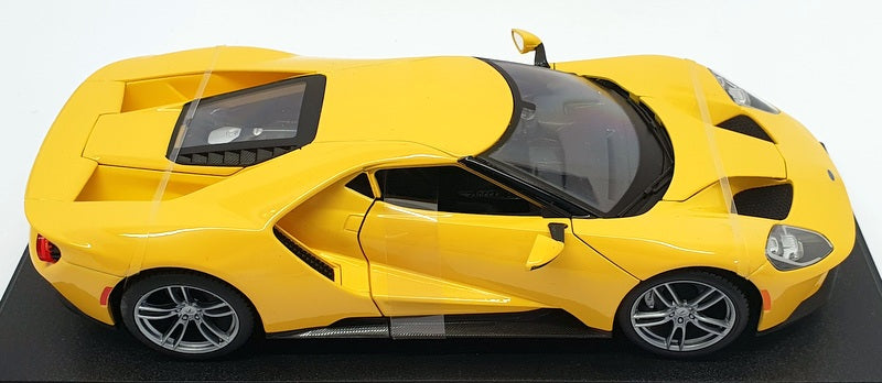 Maisto 1/18 Scale Diecast - 46629 - 2017 Ford GT - Yellow