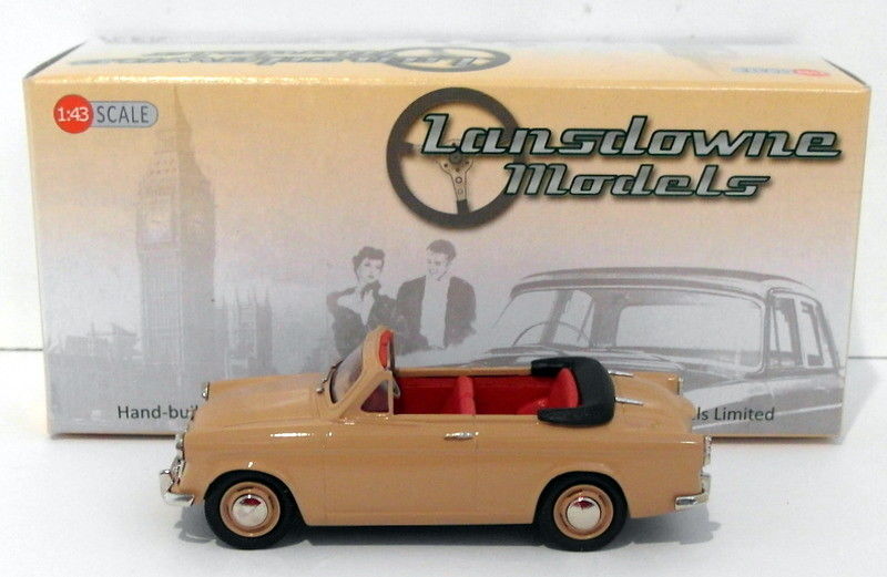 Lansdowne Models 1/43 Scale LDM114 - 1956 Hillman Minx Convertible - Honey Beige