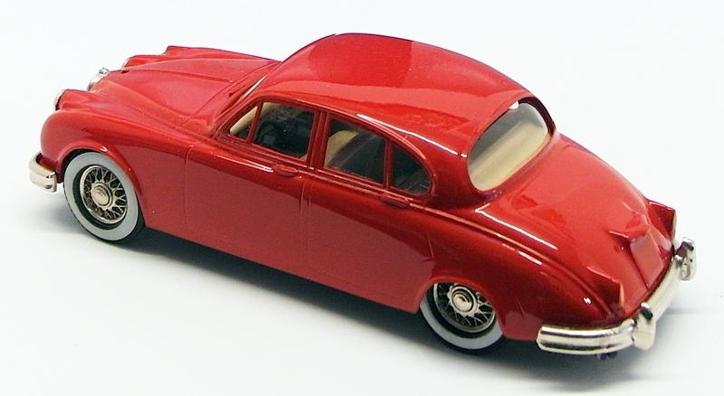 Classic 43 1/43 Scale Model Car 1001 - 1959-67 Jaguar Mk2 Saloon - Red