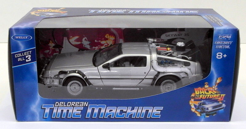 Toy Welly Time Machine Delorean Welly Diecast Reviews Welly Back