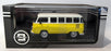 Triple 9 1/43 Scale - T9-43021 Volkswagen Type 2 Kombi bus 1976 yellow