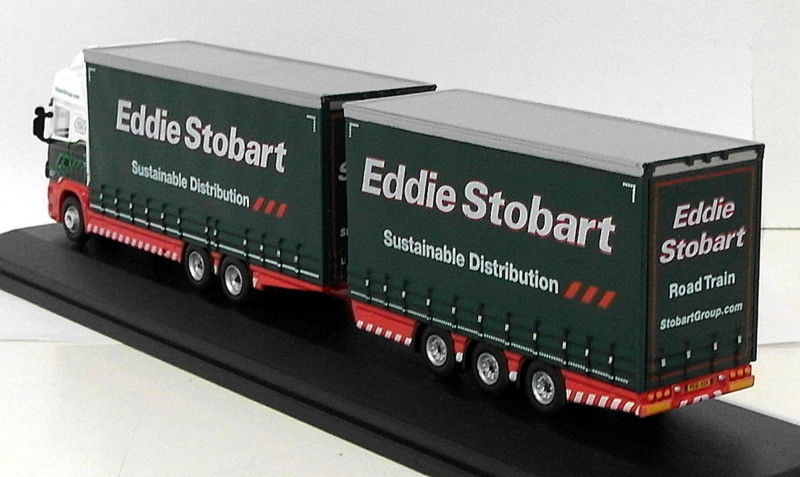 Oxford Diecast 1/76 Scale 76DBU003 Scania Topline Drawbar - Eddie Stobart