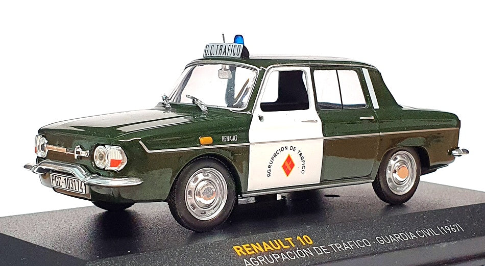Altaya 1/43 Scale AL4122 - 1967 Renault 10 Guardia Police - Green/White