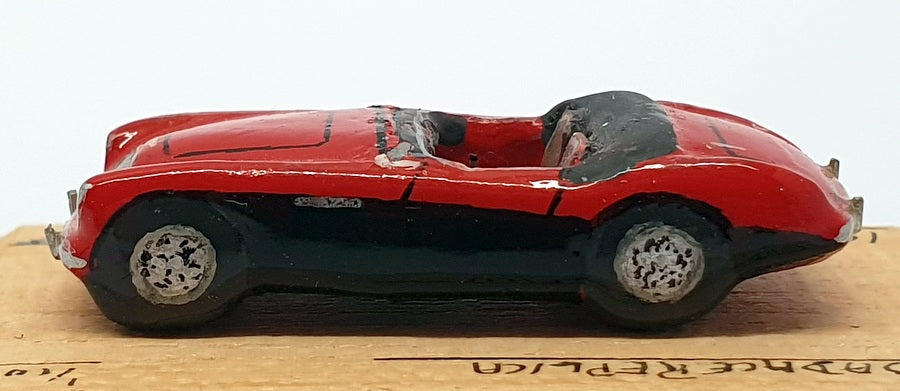 Roadace Replicas 1/100 Scale RA1 - 1955 Austin Healey 100/4 - Red/Black
