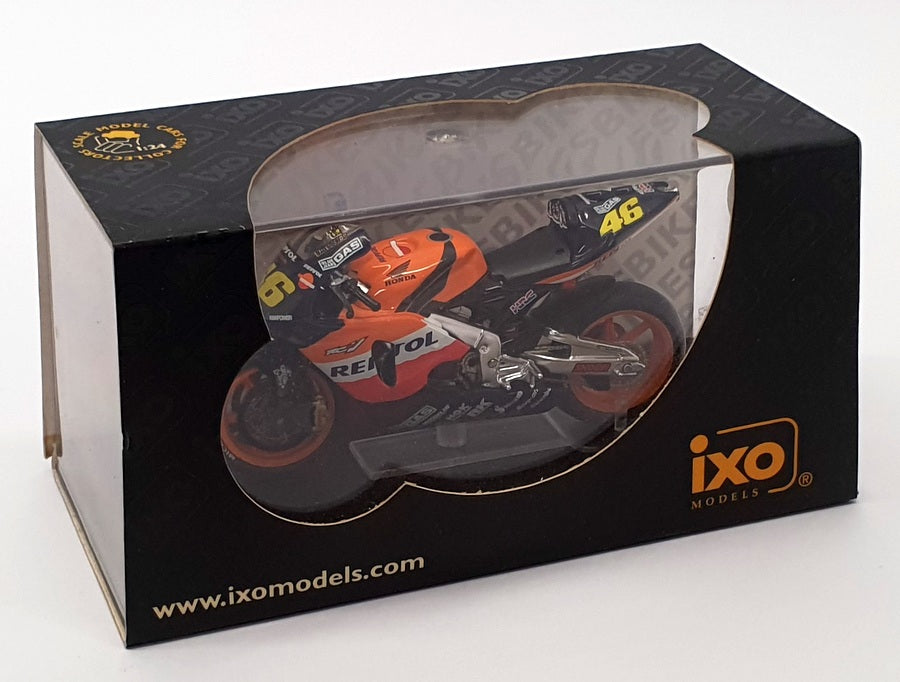 Ixo 1/24 Scale Model Motorcycle RAB055 - Honda RC211V 2003 - #46 V.Rossi