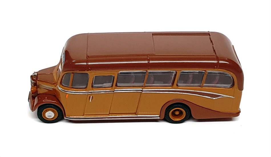 EFE 1/76 Scale Diecast Model 20110 - Bedford OB Coach Relief - Brown