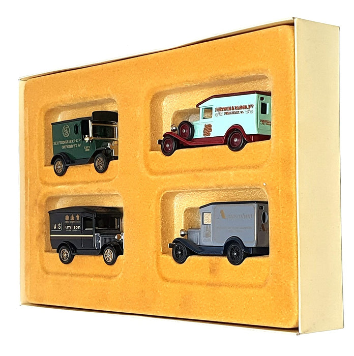 Lledo Diecast LS1004 - Famous Stores Of London 4 Piece Van Set