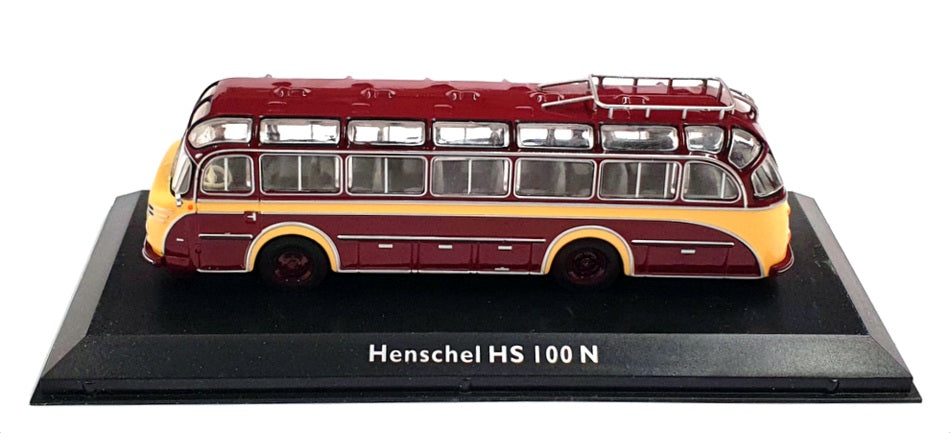 Atlas Editions 1/76 Scale 4642 107 - Henschel HS 100N Coach - Maroon/Beige