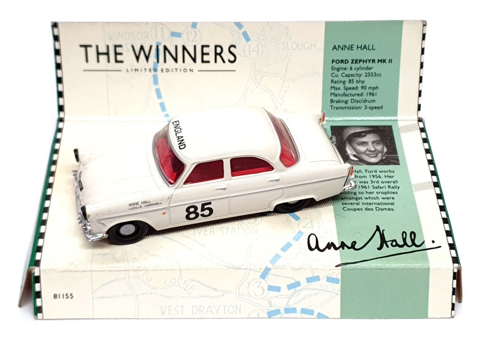 Corgi 1/43 Scale Diecast 96721 - Ford Zephyr #85 Annie Hall - White