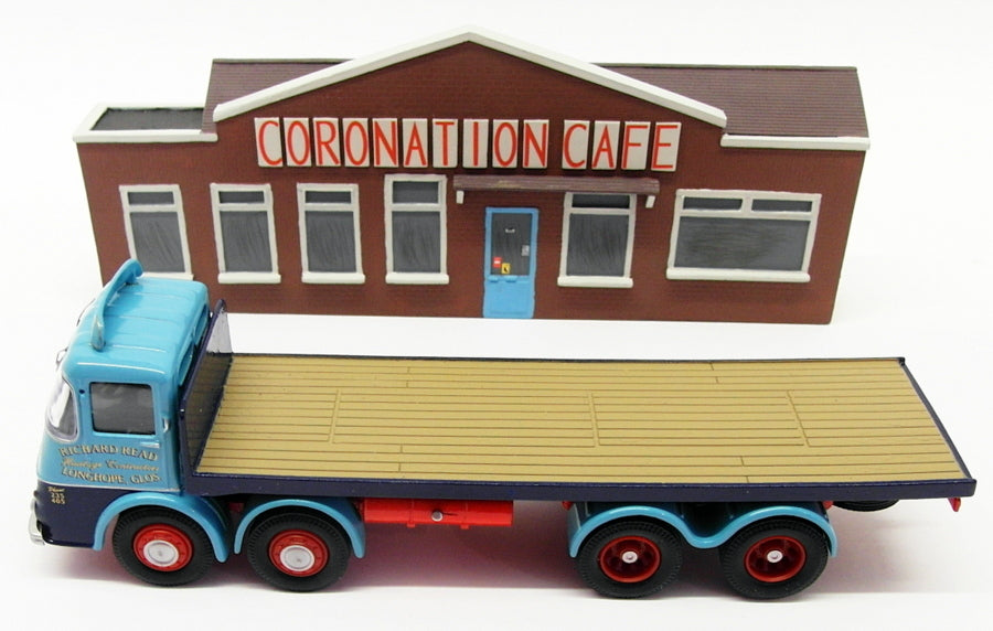 Corgi 1/50 Scale CC10501 - ERF KV Platform Lorry - Coronation Cafe Diorama