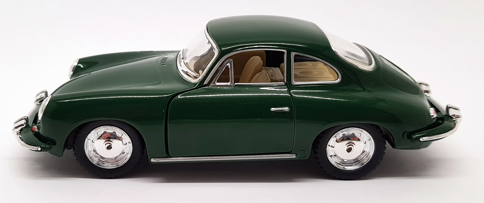 Porsche 356B Carrera 2 - Green - Kinsmart Pull Back & Go Car
