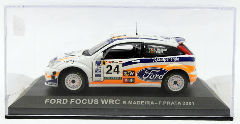 Altaya 1/43 Scale AL201118C - Ford Focus WRC - Madeira/Prata 20001